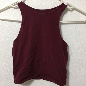 Crop tank top